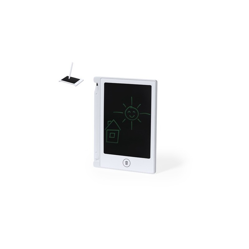 Tablette LCD Magique Personnalisée Arraky Couleurs : blanc personnalisable avec votre logo