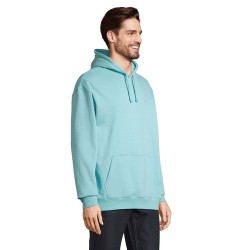 Sweat-Shirt Éco-responsable Unisex à Capuche Personnalisé CONDOR Matières : coton Taille textile : L Couleurs : bleu piscine per