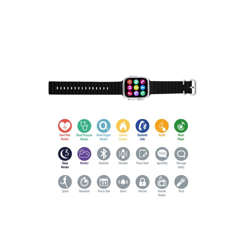 Montre Intelligente Connor : Élégance et Technologie