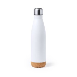 Bidon Personnalisable 750 ml Éco-responsable Kraten Matières : liège Couleurs : noir impression logo haute qualité