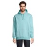 Sweat-Shirt Éco-responsable Unisex à Capuche Personnalisé CONDOR Matières : coton Taille textile : M Couleurs : bleu piscine acc