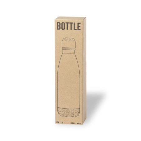Bidon Personnalisable 750 ml Éco-responsable Kraten Matières : liège Couleurs : bleu marine cadeau collaborateur premium