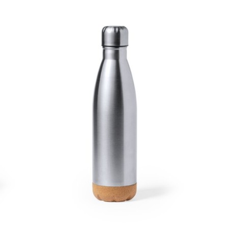 Bidon Personnalisable 750 ml Éco-responsable Kraten Matières : liège Couleurs : bleu marine cadeau entreprise pas cher