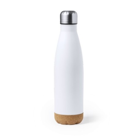 Bidon Personnalisable 750 ml Éco-responsable Kraten Matières : liège Couleurs : bleu marine objet publicitaire robuste