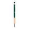 Stylet bille élégant personnalisé multifonction pas cher - Zabox Matières : bambou Couleurs : blanc objet publicitaire robuste