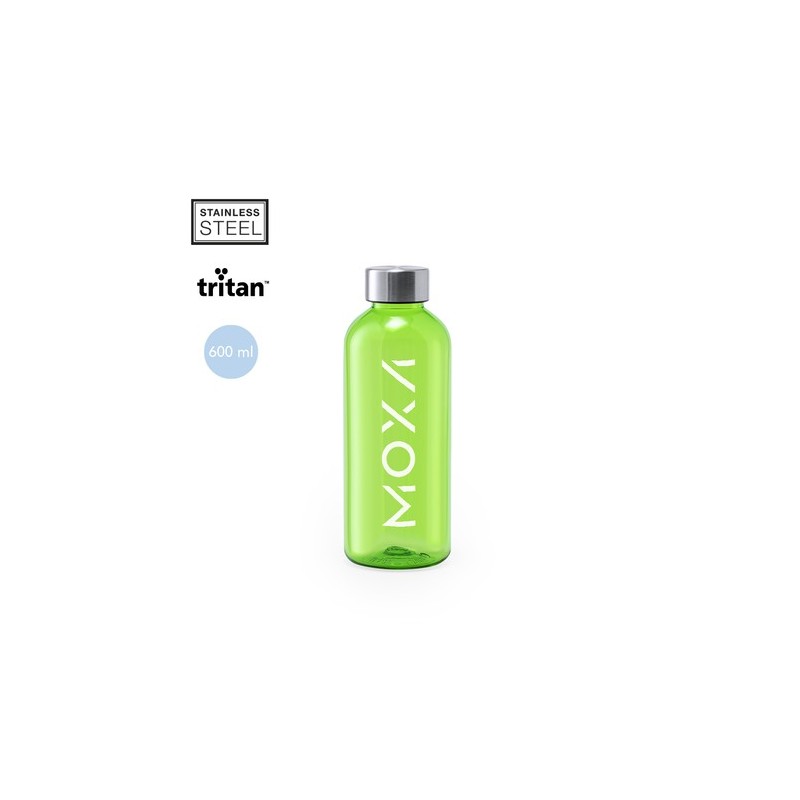 Gourde Sans BPA Personnalisée - Bidon Hanicol Matières : acier inoxydable Couleurs : vert clair personnalisation rapide en Franc