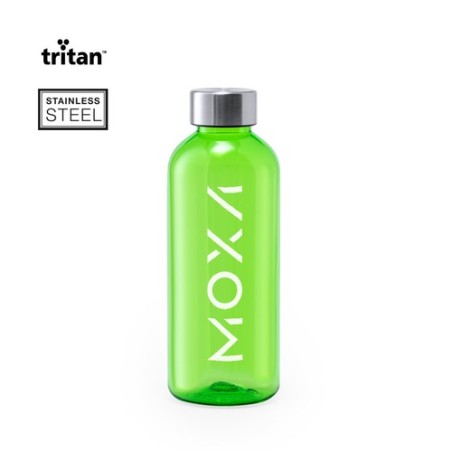 Gourde Sans BPA Personnalisée - Bidon Hanicol Matières : acier inoxydable Couleurs : vert clair personnalisation rapide en Franc