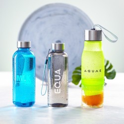 Gourde Sans BPA Personnalisée - Bidon Hanicol Matières : acier inoxydable Couleurs : rouge personnalisable avec votre logo