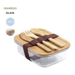 Gamelle Personnalisée Boîte à Déjeuner Bejar Matières : bambou