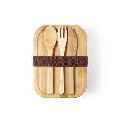 Gamelle Personnalisée Boîte à Déjeuner Bejar Matières : bambou 2