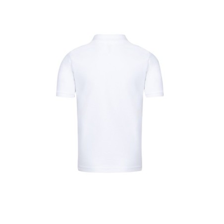 Polo Blanc Enfant YPS180 "keya" Matières : coton Taille textile : S Couleurs : blanc cadeau affaires élégant
