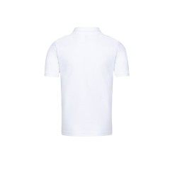 Polo Blanc Enfant YPS180 "keya" Matières : coton Taille textile : M Couleurs : blanc marquage couleur éclatante