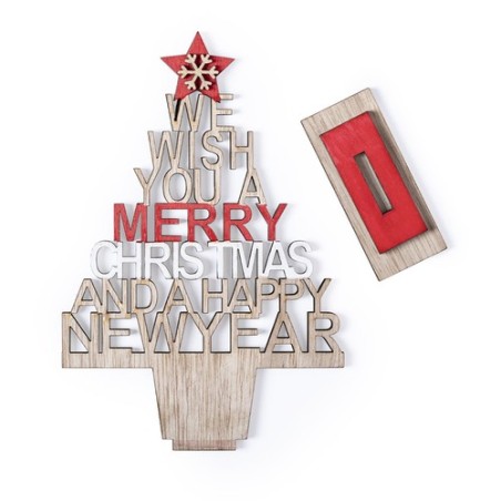 Arbre de Noël Sokin en Bois Personnalisable