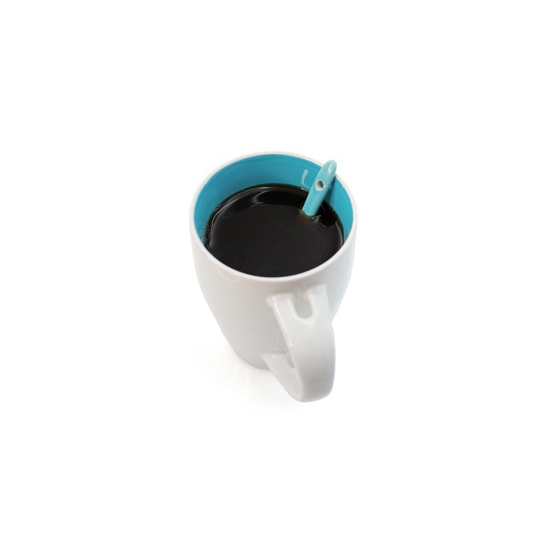 Tasse en céramique personnalisée Cotes Matières : céramique Couleurs : rouge personnalisable avec votre logo