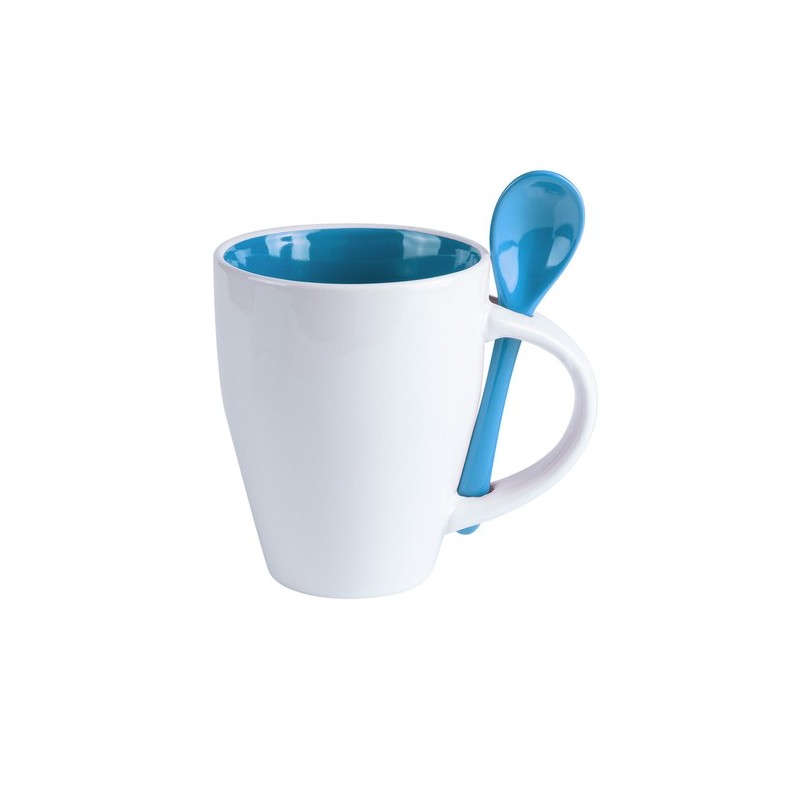 Tasse en céramique personnalisée Cotes Matières : céramique Couleurs : rouge cadeau client original