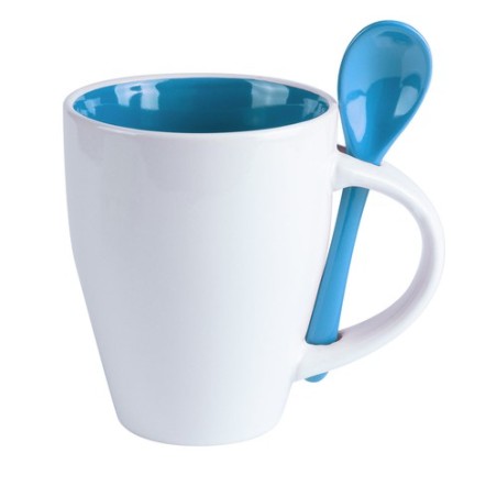 Tasse en céramique personnalisée Cotes Matières : céramique Couleurs : rouge cadeau client original