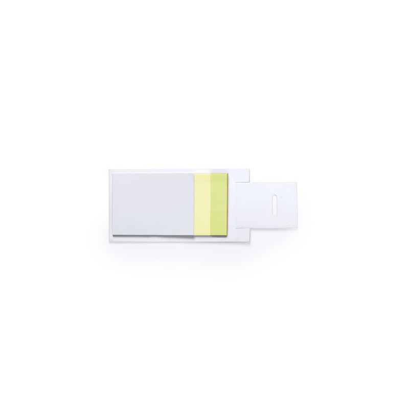 Porte Notes Personnalisé Éco-responsable Novich Matières : carton Couleurs : blanc