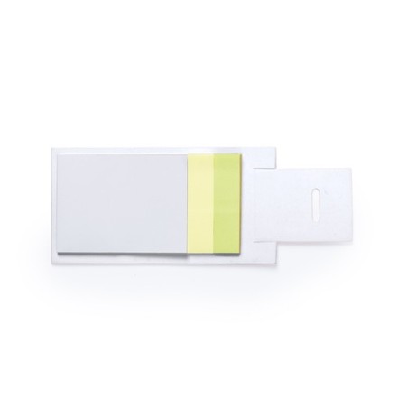 Porte Notes Personnalisé Éco-responsable Novich Matières : carton Couleurs : blanc