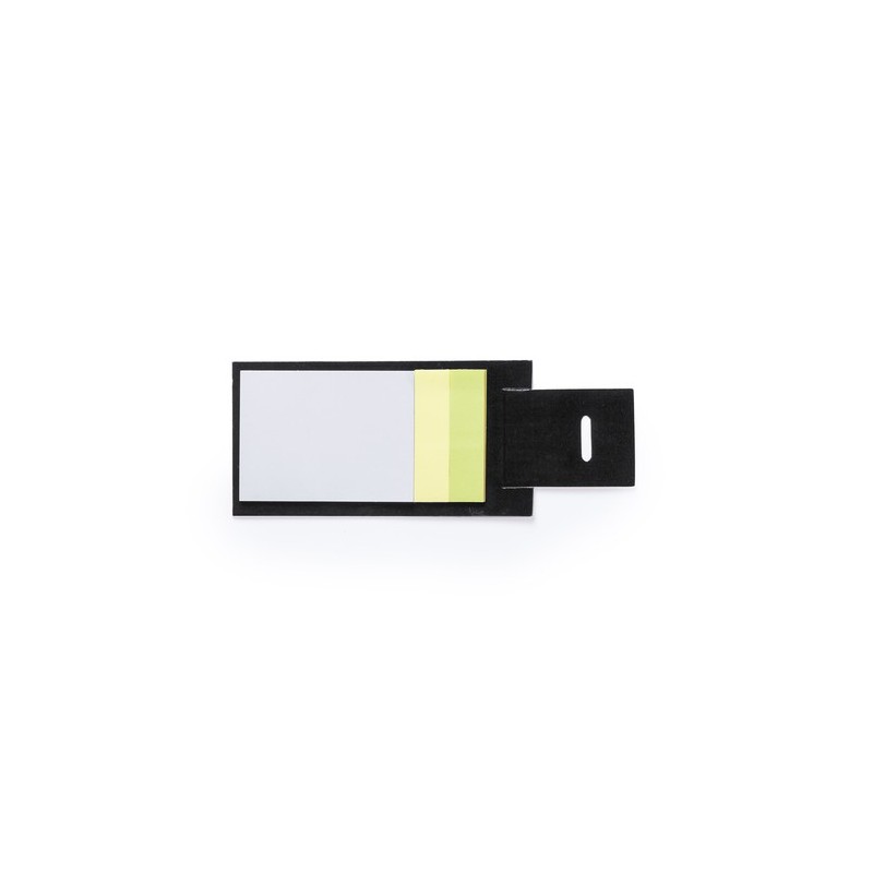 Porte Notes Personnalisé Éco-responsable Novich Matières : carton Couleurs : blanc impression logo haute qualité