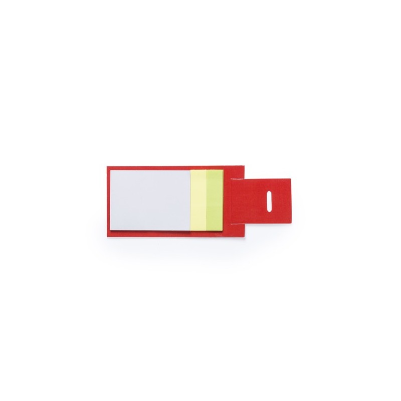 Porte Notes Personnalisé Éco-responsable Novich Matières : carton Couleurs : blanc personnalisation sur mesure