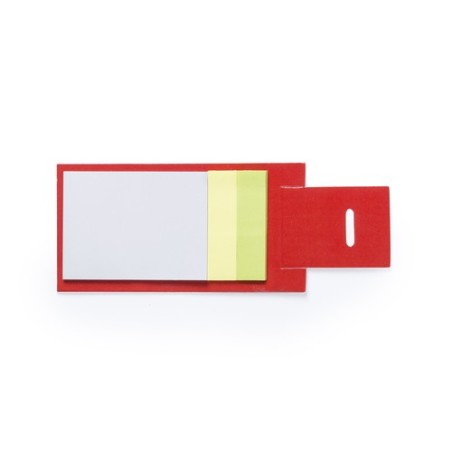 Porte Notes Personnalisé Éco-responsable Novich Matières : carton Couleurs : blanc personnalisation sur mesure