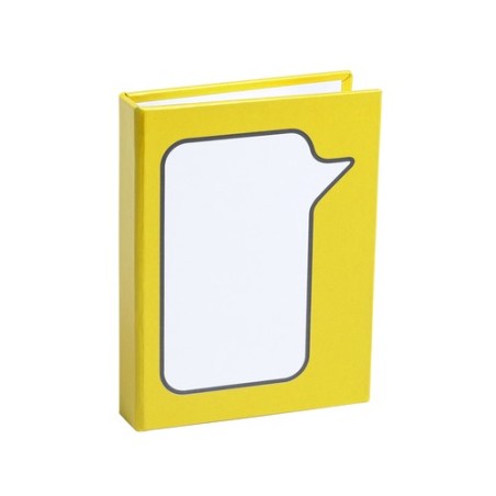 Bloc Notes Personnalisé Éco-responsable Dosan Matières : carton recyclé Couleurs : noir cadeau collaborateur premium