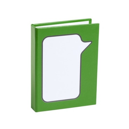 Bloc Notes Personnalisé Éco-responsable Dosan Matières : carton recyclé Couleurs : noir objet promotionnel éco-responsable