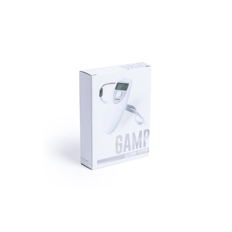 Éthylotest Fiable de Poche Personnalisé pas cher - Gamp Couleurs : blanc cadeau entreprise pas cher