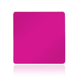 Magnet personnalisé  Daken - Cadeau d'entreprise Couleurs : fuchsia objet promotionnel éco-responsable