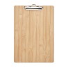 Porte-bloc  A4 personnalisé en bambou Matières : bambou Couleurs : bois