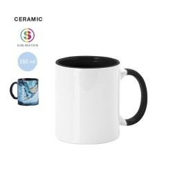 Tasse Personnalisée Sublimation Éco-responsable Harnet - Cadeau Matières : céramique Couleurs : bleu 2