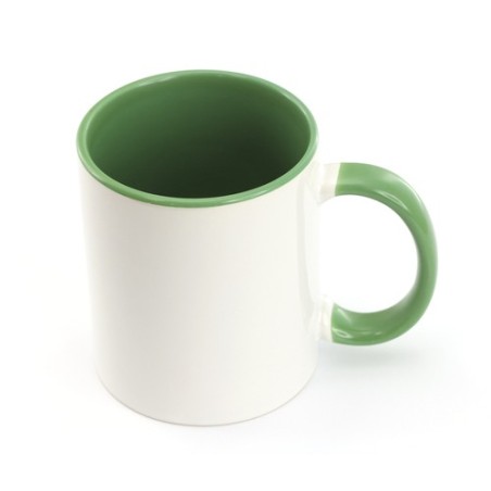 Tasse Personnalisée Sublimation Éco-responsable Harnet - Cadeau Matières : céramique Couleurs : bleu personnalisation sur mesure
