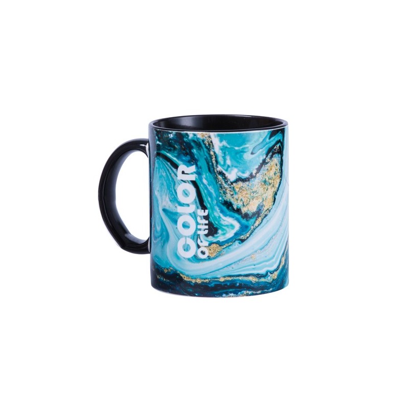 Tasse Personnalisée Sublimation Éco-responsable Harnet - Cadeau Matières : céramique Couleurs : bleu goodies personnalisé en sto