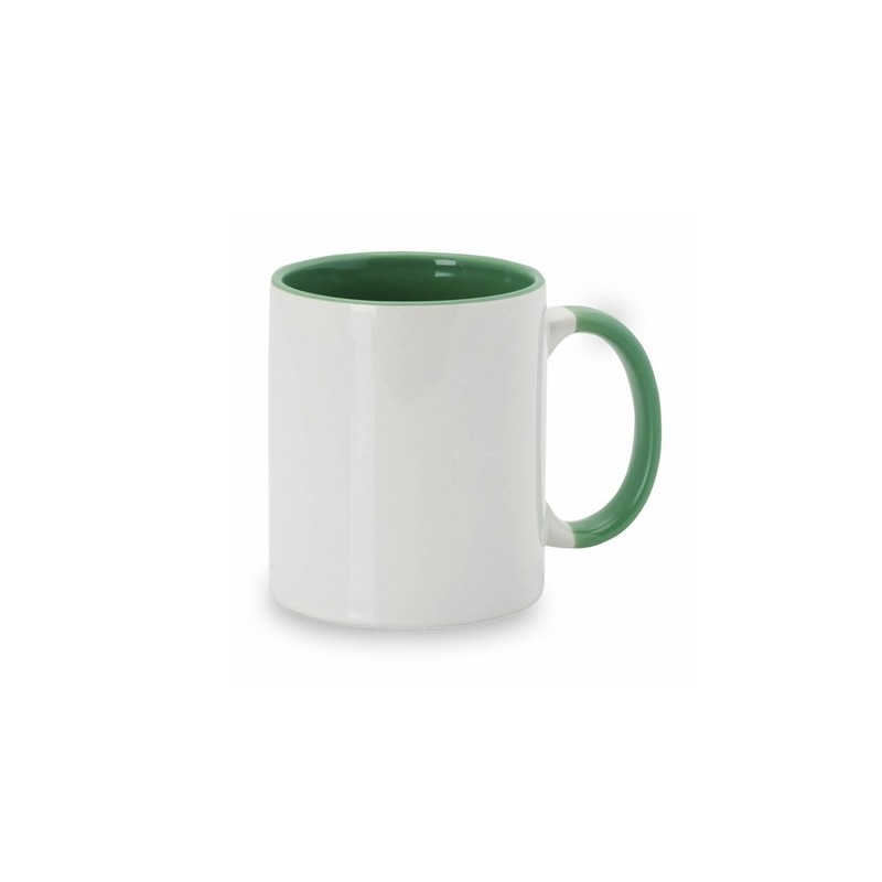 Tasse Personnalisée Sublimation Éco-responsable Harnet - Cadeau Matières : céramique Couleurs : bleu marquage laser ultra précis