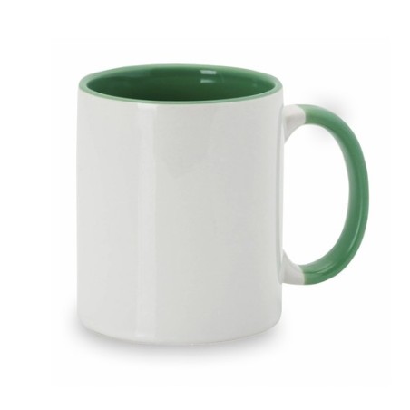 Tasse Personnalisée Sublimation Éco-responsable Harnet - Cadeau Matières : céramique Couleurs : bleu marquage laser ultra précis