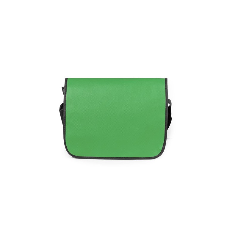 Sacoche porte-documents personnalisée Bernice Matières : polypropylène (PP) Couleurs : vert personnalisable avec votre logo