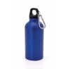 Bidon Personnalisé Éco-responsable pour Vélo - Mento Matières : aluminium Couleurs : bleu marquage couleur éclatante