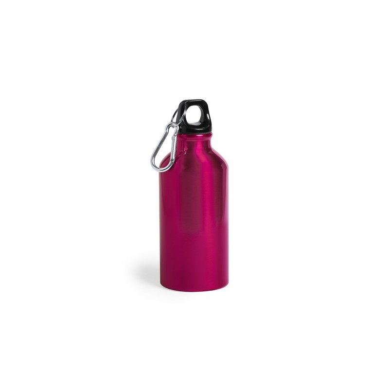 Bidon Personnalisé Éco-responsable pour Vélo - Mento Matières : aluminium Couleurs : blanc marquage couleur éclatante