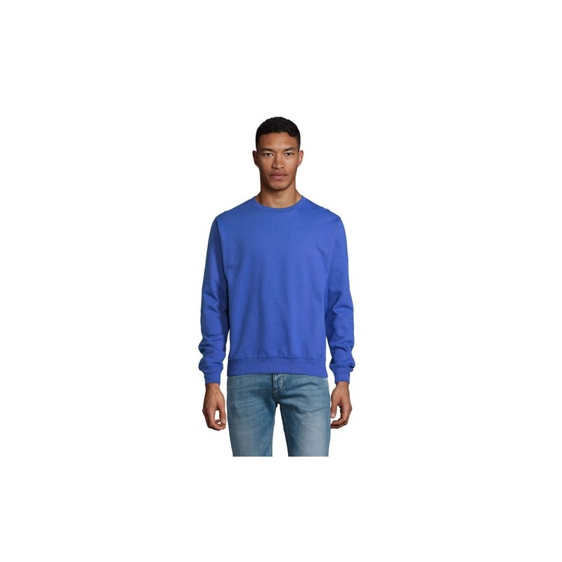Sweat-Shirt Unisexe Éco-responsable et Stylé Personnalisé Columbia Taille textile : M Couleurs : bleu royal impression logo haut