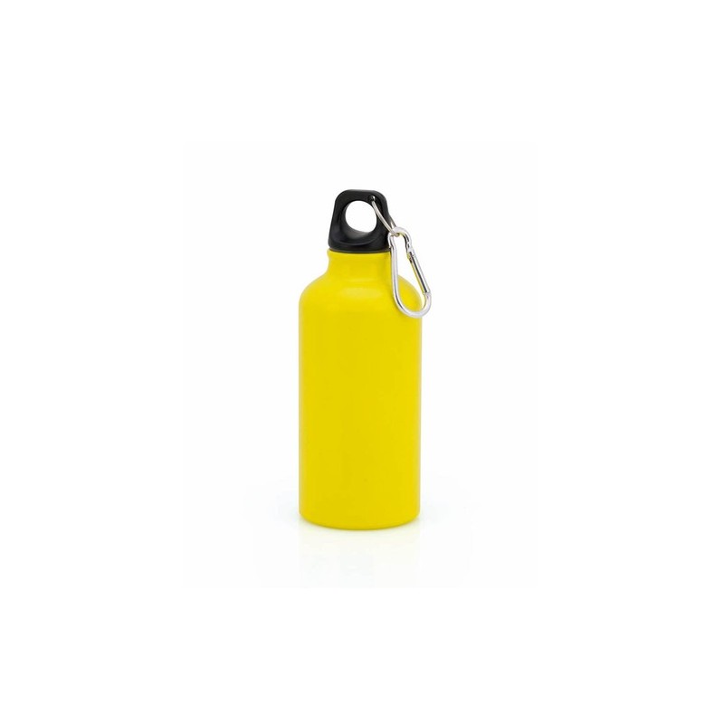 Bidon Personnalisé Éco-responsable pour Vélo - Mento Matières : aluminium Couleurs : argenté cadeau collaborateur premium