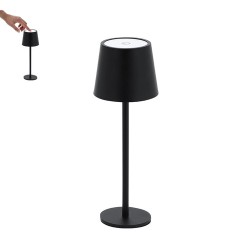 Lampe personnalisée pas cher Tanik Matières : métal Couleurs : noir goodies publicitaire événementiel