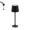 Lampe personnalisée pas cher Tanik Matières : métal Couleurs : noir goodies publicitaire événementiel