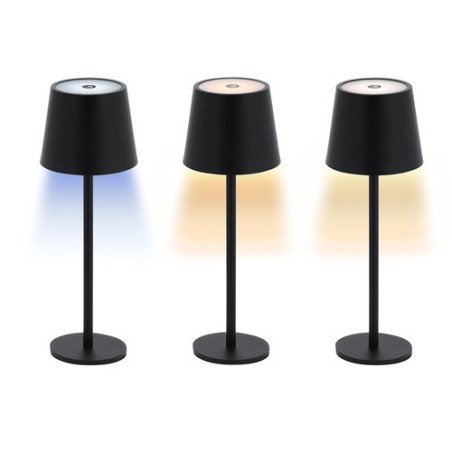Lampe personnalisée pas cher Tanik Matières : métal Couleurs : noir impression haute définition