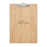 Porte-bloc  A4 personnalisé en bambou Matières : bambou Couleurs : bois impression haute définition