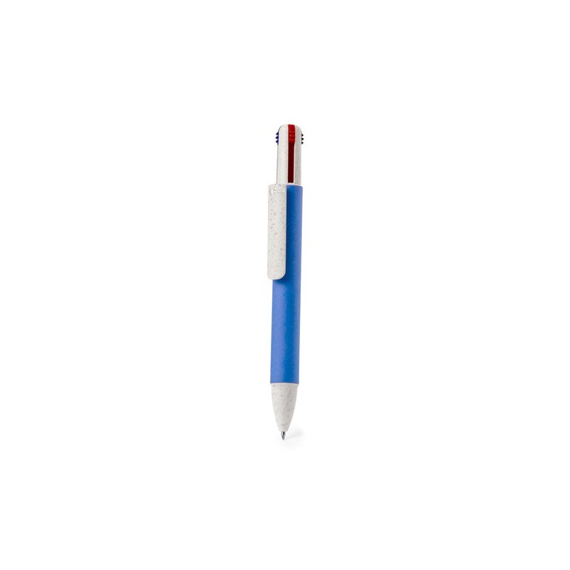 Stylo Bille Éco-responsable Personnalisé 4 Couleurs Surtum Matières : carton recyclé Couleurs : naturel objet promotionnel éco-r