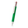 Stylo Bille Éco-responsable Personnalisé 4 Couleurs Surtum Matières : carton recyclé Couleurs : vert personnalisation sur mesure