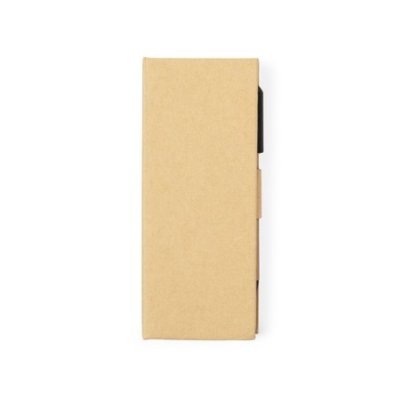 Set Éco-responsable de Papeterie Personnalisée de Bureau Alisio pas cher Matières : carton recyclé Couleurs : naturel livraison 