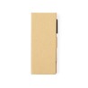 Set Éco-responsable de Papeterie Personnalisée de Bureau Alisio pas cher Matières : carton recyclé Couleurs : naturel livraison 