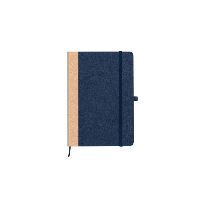 Bloc Notes Éco-responsable Personnalisé - Andrik Matières : liège Couleurs : noir objet promo petit budget