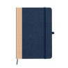 Bloc Notes Éco-responsable Personnalisé - Andrik Matières : liège Couleurs : noir objet promo petit budget